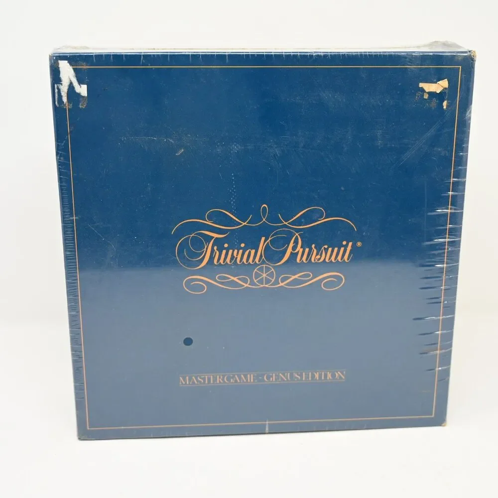 Trivial Pursuit Master Game Genius Edition 1981 Baby Boomer NEW Sealed